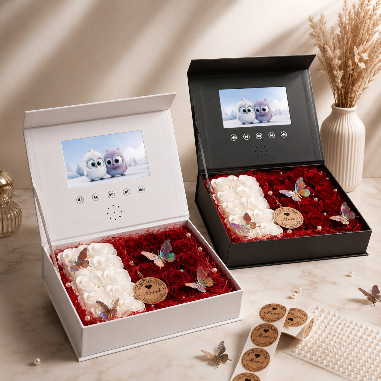 Détail du coffret